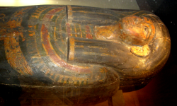 Mumie im Rollettmuseum (Baden)